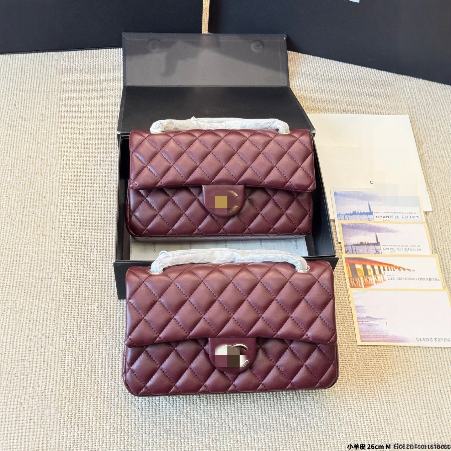 Chanel 22 Leather Chain Tote & Shoulder Bag