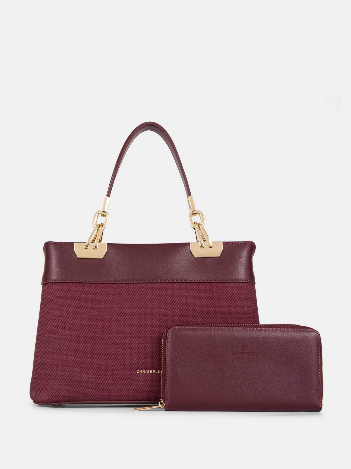 Saffiano Executive Tote with Elephant Charm